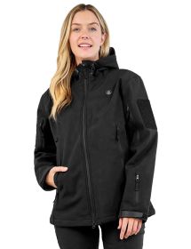 ANTARCTICA GEAR Heated Jacket for men (Color: Black women, size: L)